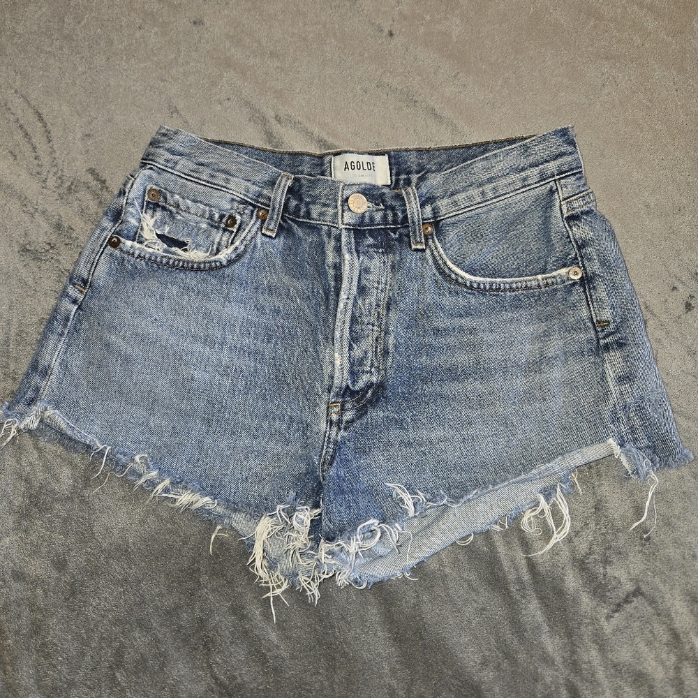 AGOLDE-Dee Jean Shorts